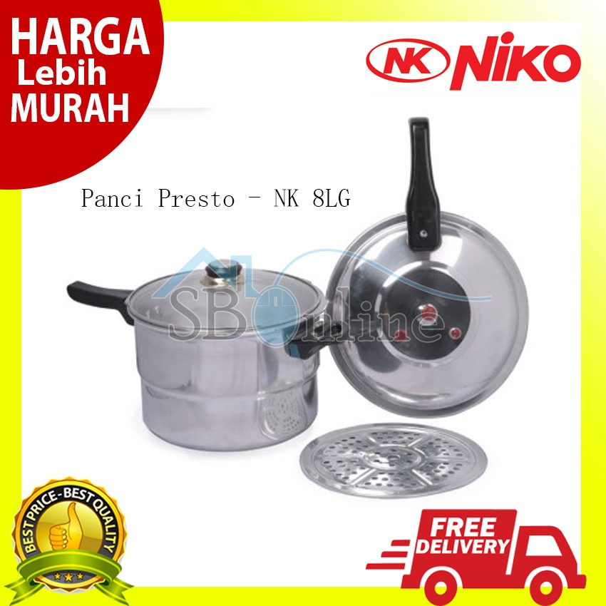 Panci Presto 2in1 by NIKO - NK 8LG