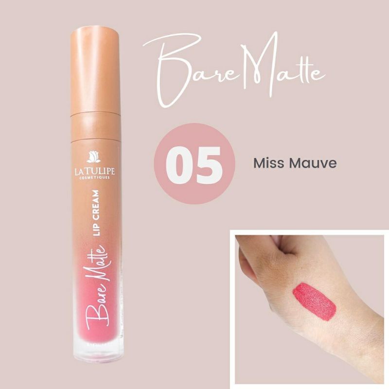 LA TULIPE BARRE MATTE LIPCREAM ~ ORIGINAL 100%