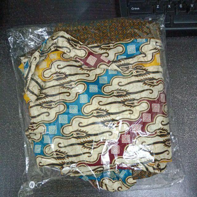 Dress Batik Tunik Ziggy Parang M, L, Xl, Xxxl