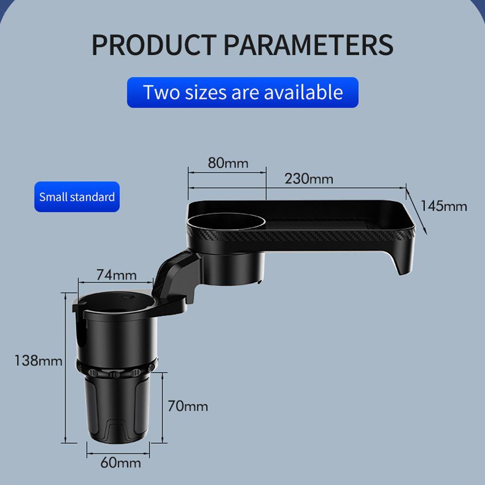 Populer Car Tray Table Rotatable Botol Minuman Nampan Putar Mobil Tempat Cangkir Minuman Stand Handphone Holder Cup Mount