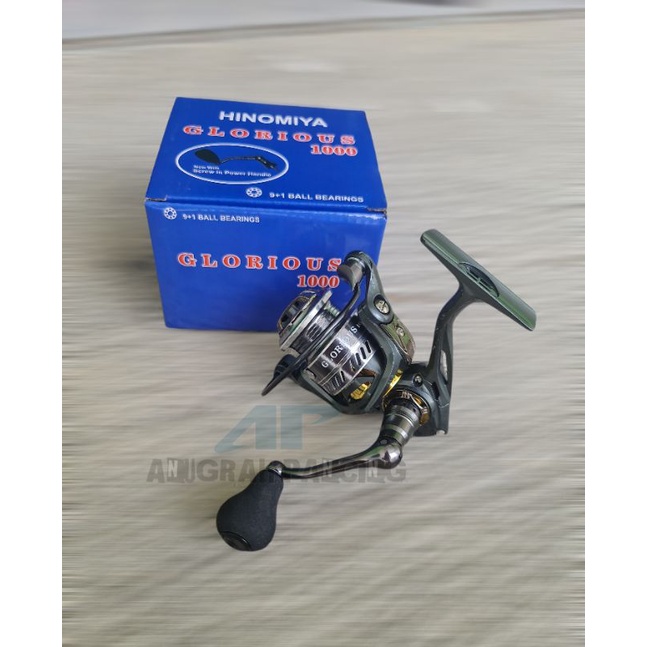 REEL PANCING HINOMIYA GLORIUS 1000/3000 POWER HENDEL...ORIGINAL