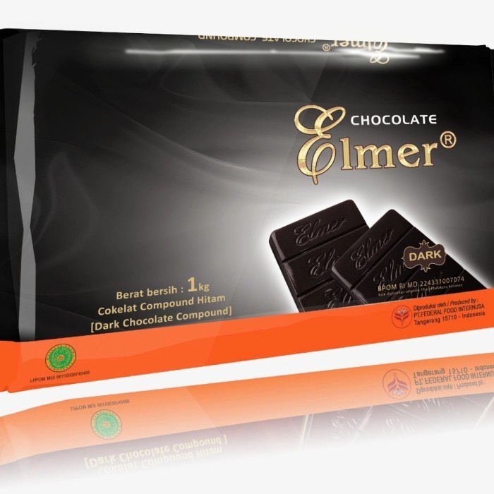 Elmer Compound Dark Ghana / Coklat Elmer Dark Ghana 1 Kg
