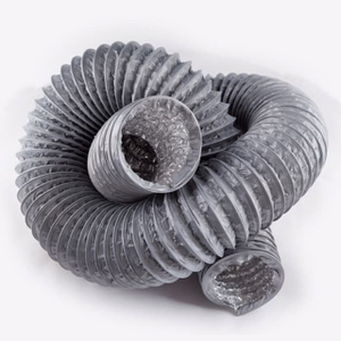 SELANG ALMUNIUM FLEXIBLE DUCTING EXHAUST FAN VENTILATING UK. 4"IN