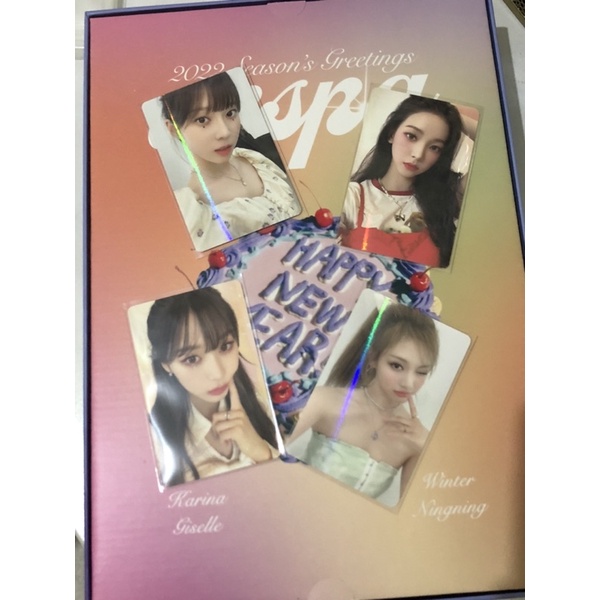 PC SELCA & POB SEASON GREETING 2022 AESPA