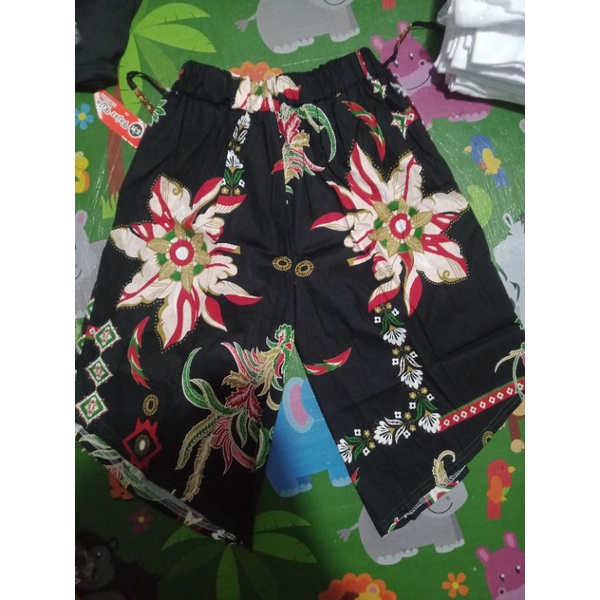 KULOT BATIK 7/8 WANITA KOMBINASI/KULOT BATIK MIRING WANITA