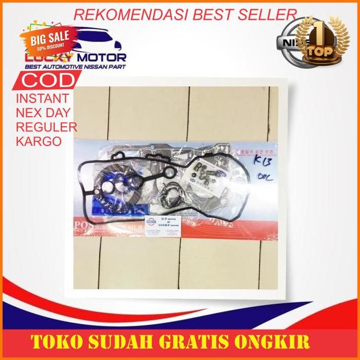 Spare Part Mobil Paking Set Gasket Engine Nissan March K13 Datsun Go Rekomendasi Barang Baru SALE