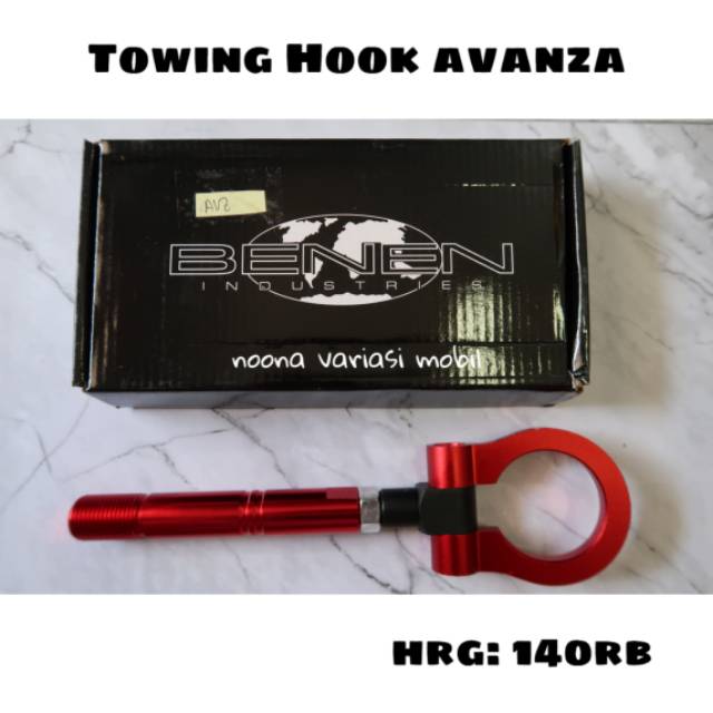 towing hook avanza xenia towing derek avanza xenia towing depan avanza xenia