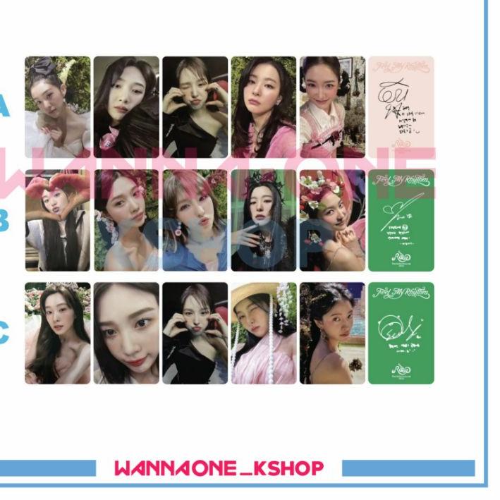 ♦ photocard red velvet Feel My Rhythm ,,,