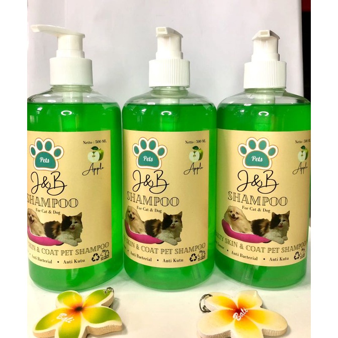 Shampo Jamur &amp; Kutu J&amp;B Pets Shampo 500 ml Anti Bacterial untuk Kucing / Anjing