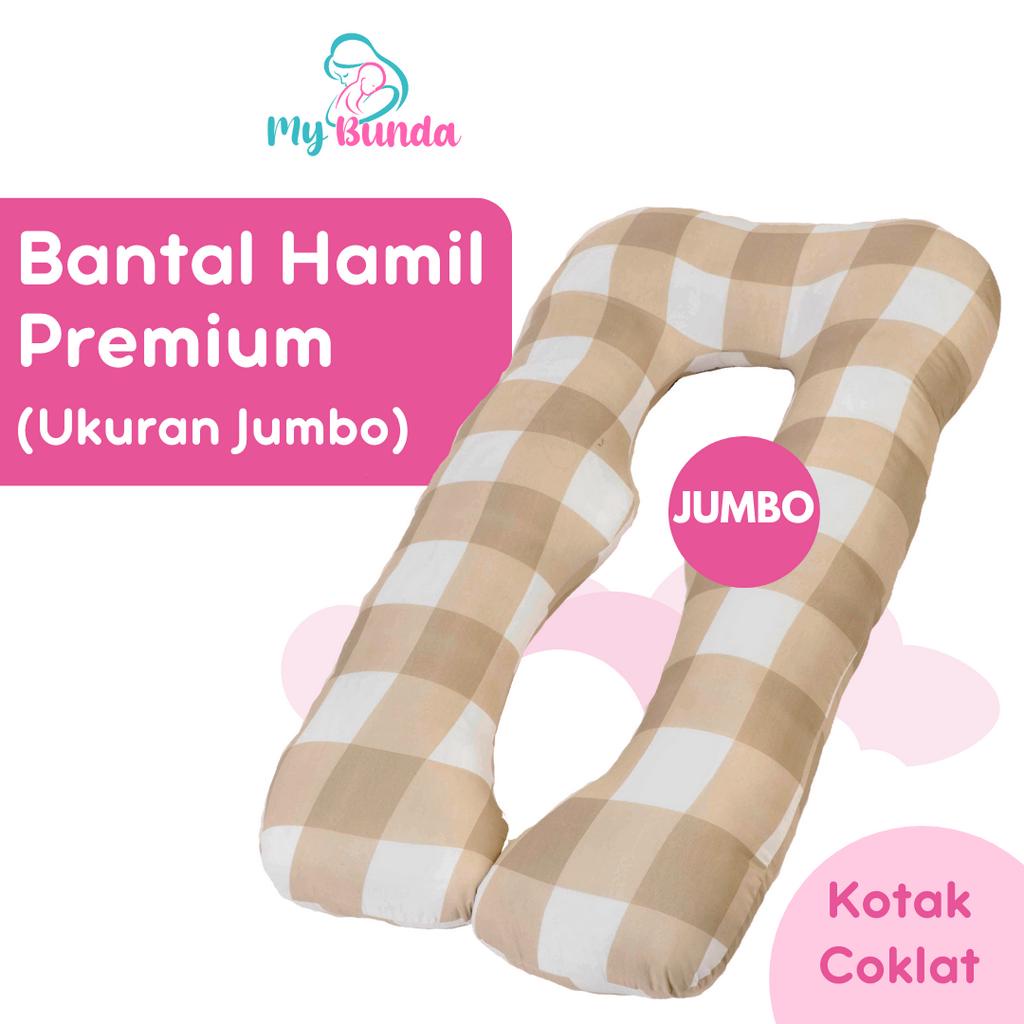 Bantal Bumil dan Menyusui untuk Kasur Ibu Hamil Jenis Bantal Hamil Jumbo Premium dengan Desain Bantal Ibu Hamil Tidur Jumbo yang Sangat Nyaman untuk Jadi Guling Ibu Hamil - Motif BB21