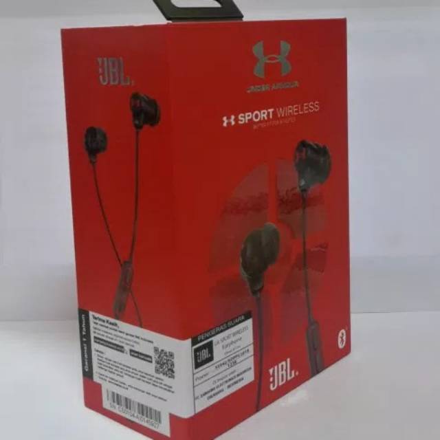 JBL Under Armour Headset Handsfre In Ear Headphone Wireless Bluetooth Original By Harman