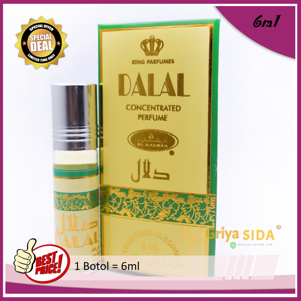 Parfum Dalal 6ml alraehan aroma DALAL al raehan mirip al rehab parfum Harga grosir PROMO!!