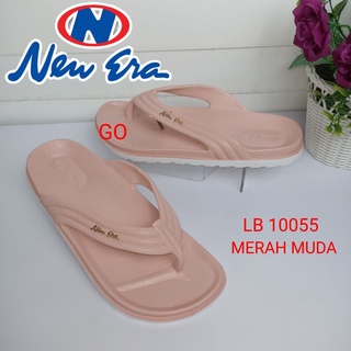 BB NEW ERA LB 10055 Sandal Jepit Karet Wanita Polos Anti Slip Sandal Japit Cewek Berkualitas Terlaris