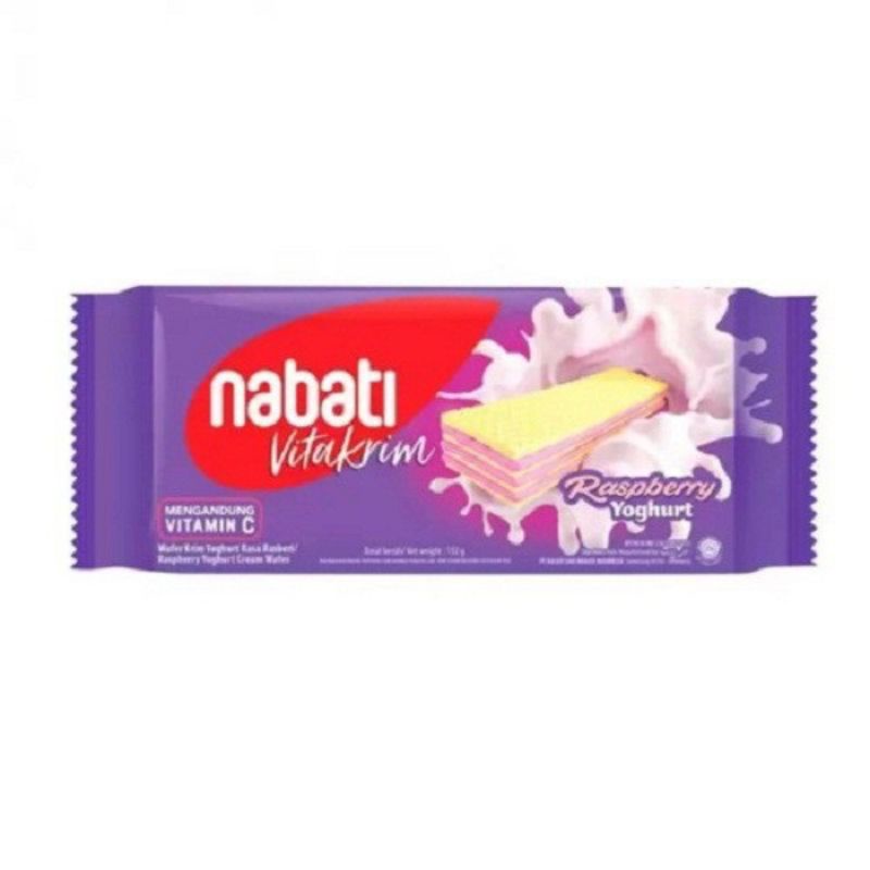 

Wafer NABATI VitaKrim Rasberry Yoghurt 132Gr PROMO TERMURAH