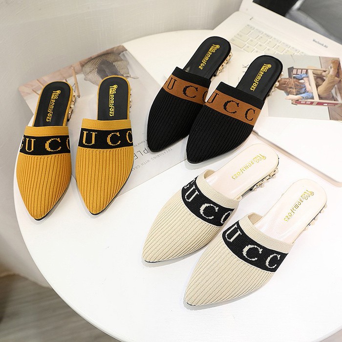 RYX - Granty Mules Sepatu Slip On Casual Sehari Hari - Ori Import