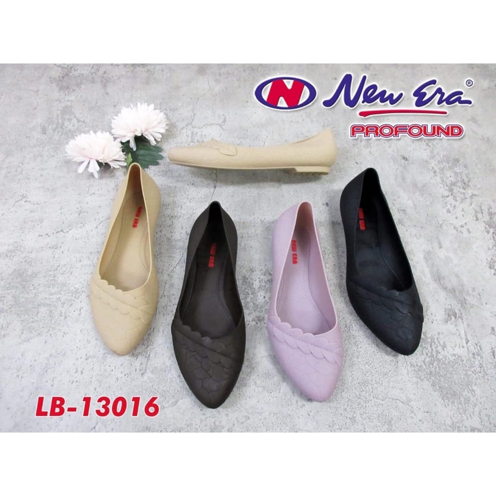 BB NEW ERA LB 13016 Sepatu Jelly Wanita Sepatu Kerja Sendal Wanita Wedges Selop Karet Jelly