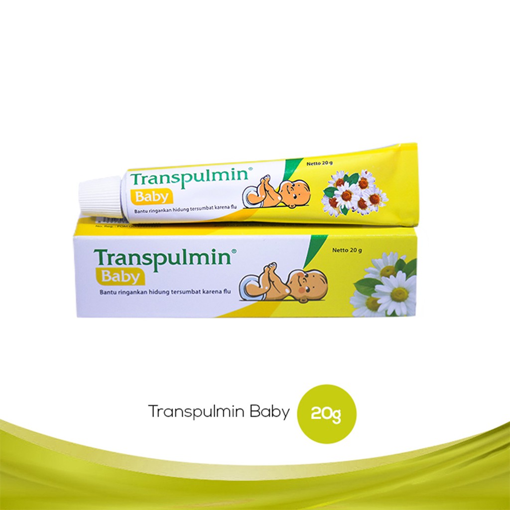 TRANSPULMIN BB BABY / BB BAYI 20 G / KIDS 10 G (meringankan hidung tersumbat karena flu)