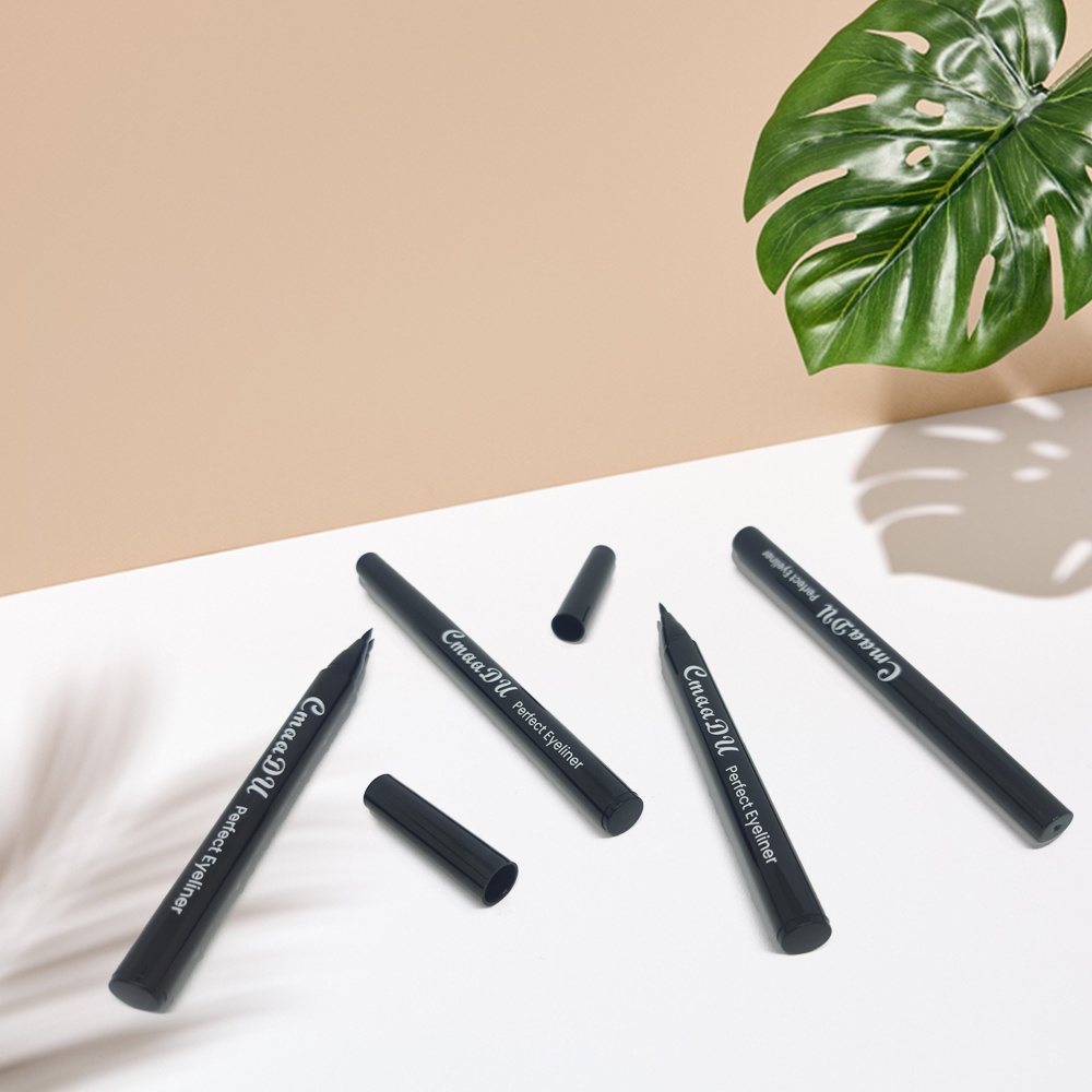 [BPOM] CMAADU Perfect Eyeliner Pen Pensil Eyeliner Warna Hitam Waterproof Tahan Lama Original