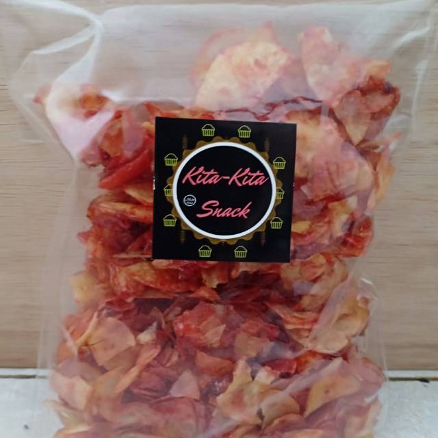 

Singkong sambal balado