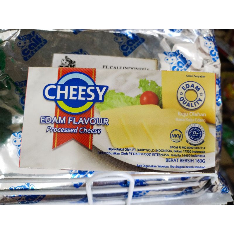 

CHEESY rasa keju edam - keju olahan 170 gr