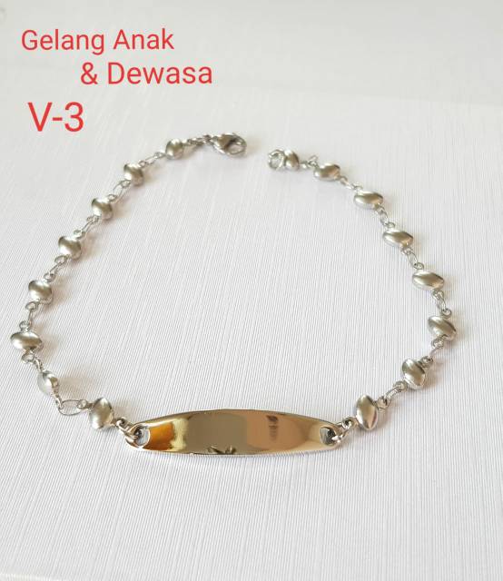 Gelang Anak &amp; Dewasa Fashion Titanium Jewelry import