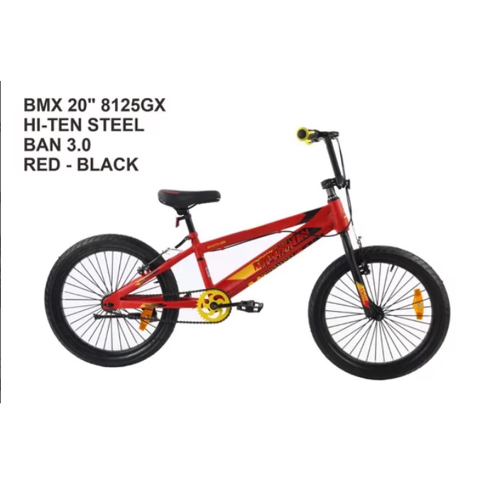 Sepeda BMX MORISON 8125 GX dan MX 3.0 Ban Besar 20 inch