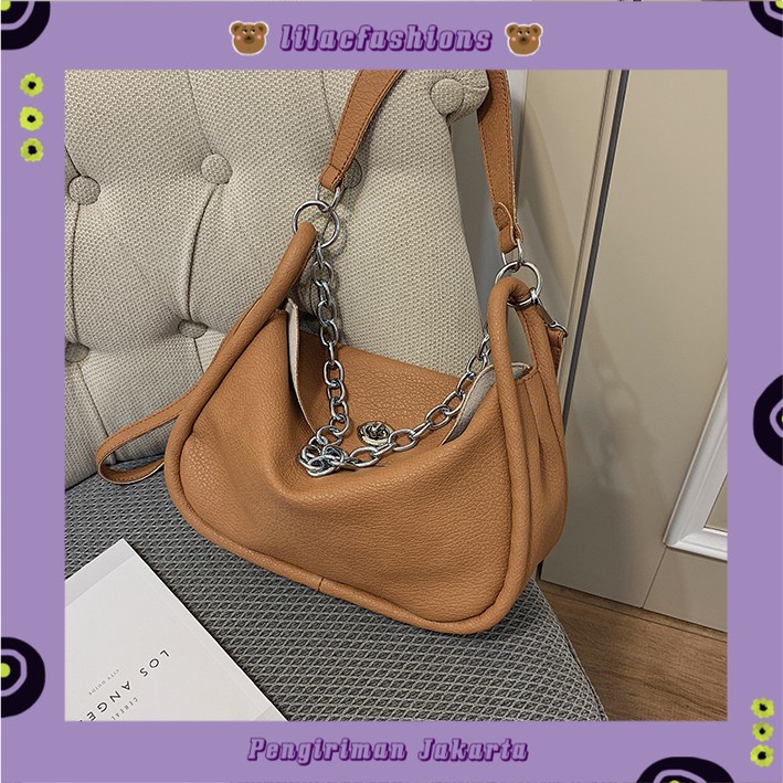 LILACFASHIONS U22901 1KG MAUT 2PCS TAS JINJING SELEMPANG SLINGBAG IMPORT SHOULDER BAG TAS KETEK BAHU