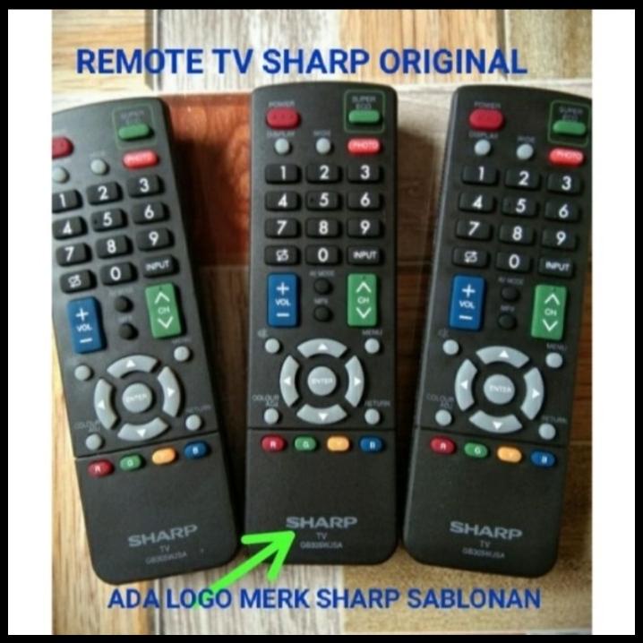 Remot Tv Sharp Asli