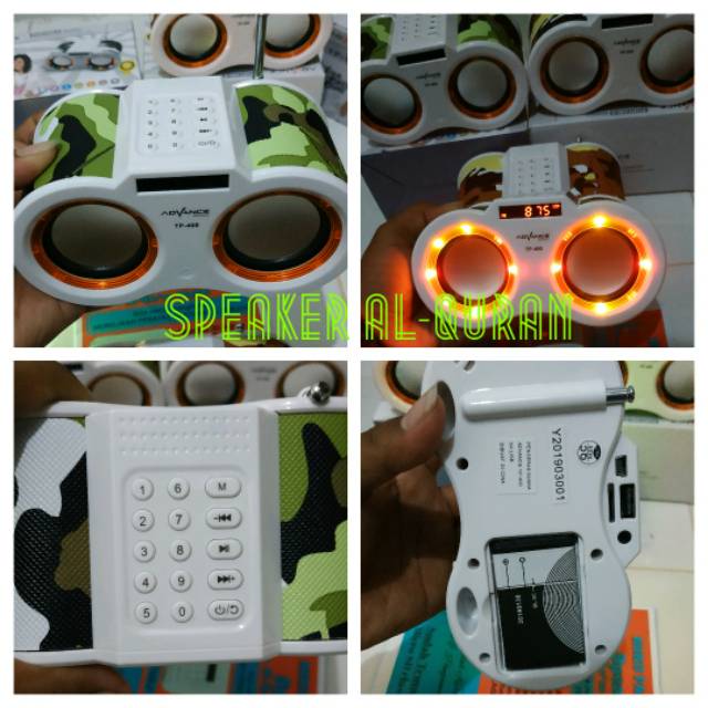 SPEAKER AL QUR'AN DIGITAL MUROTTAL TP400