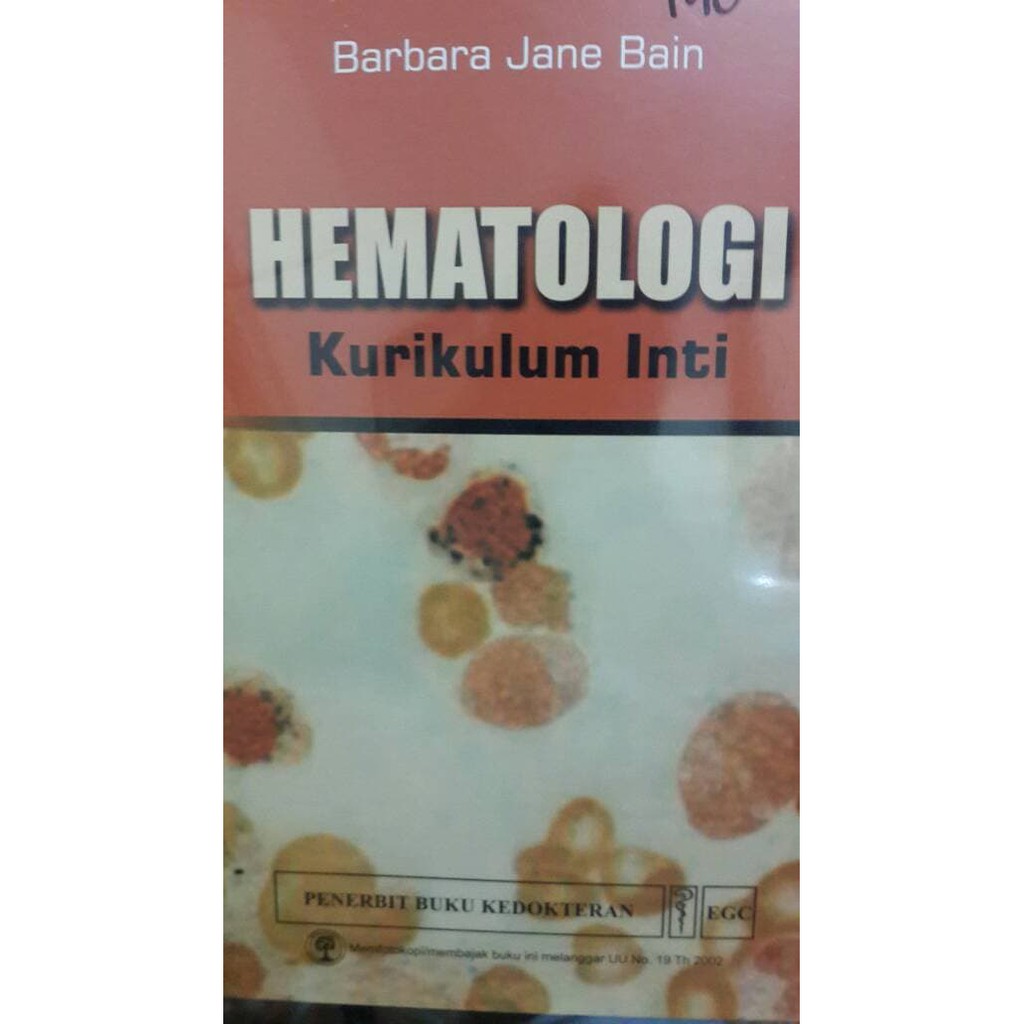 hematologi kurikulum inti barbara jane egc