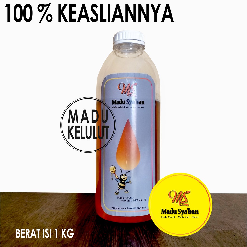 

Madu Kelulut Murni 1kg