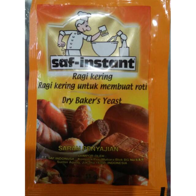 

RAGI SAF-INSTANT SACHET 11GR - SAF INSTANT RAGI KERING INSTAN - INSTANT DRY YEAST