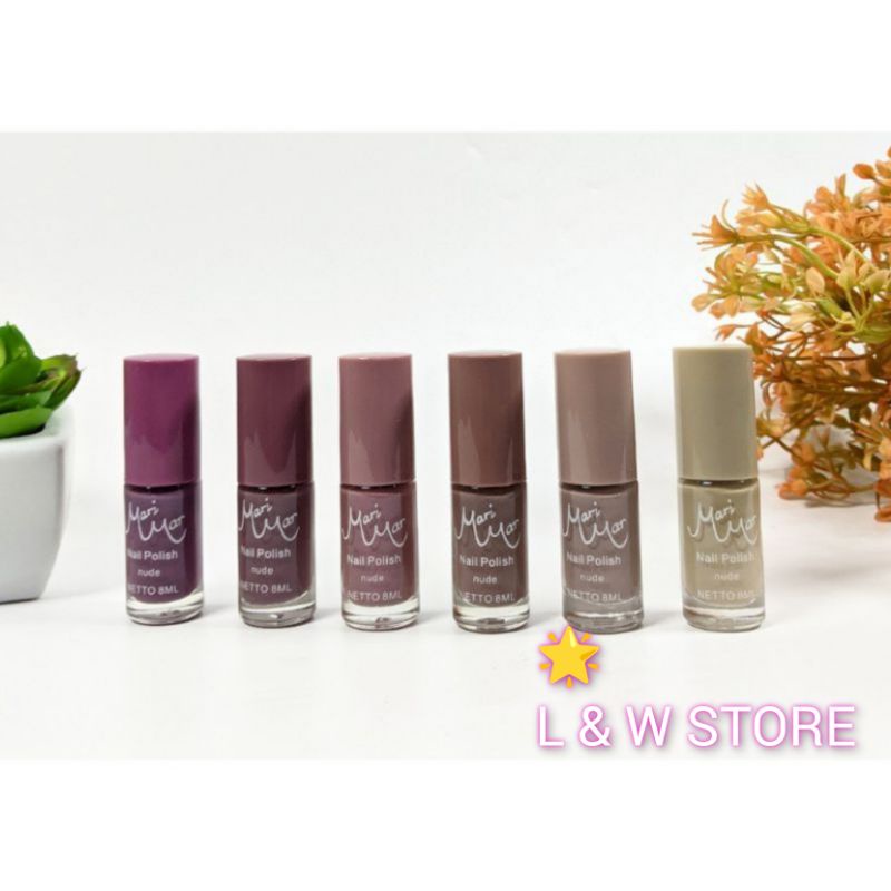 MARIMAR NAIL POLISH NUDE COLORS NEW FASHION CODE 089