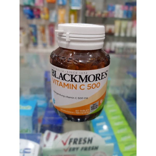Blackmores Vitamin C 500 Isi 60 Tablet / Kesehatan Tubuh / Vitamin Daya Tahan Tubuh / Suplemen Makanan