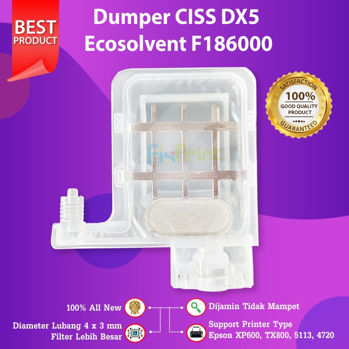 Damper Dumper Printhead TX800 DX5 XP600 New Ciss