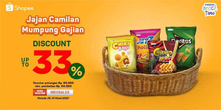 Toko Online Indofood Snack Time Official Shop | Shopee Indonesia