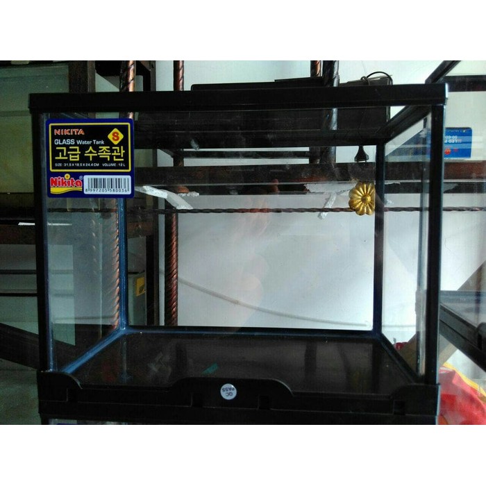 Jual Aquarium Nikita Size S Ukuran 31,5 x 18,5 x 24,5 cm Shopee Indonesia