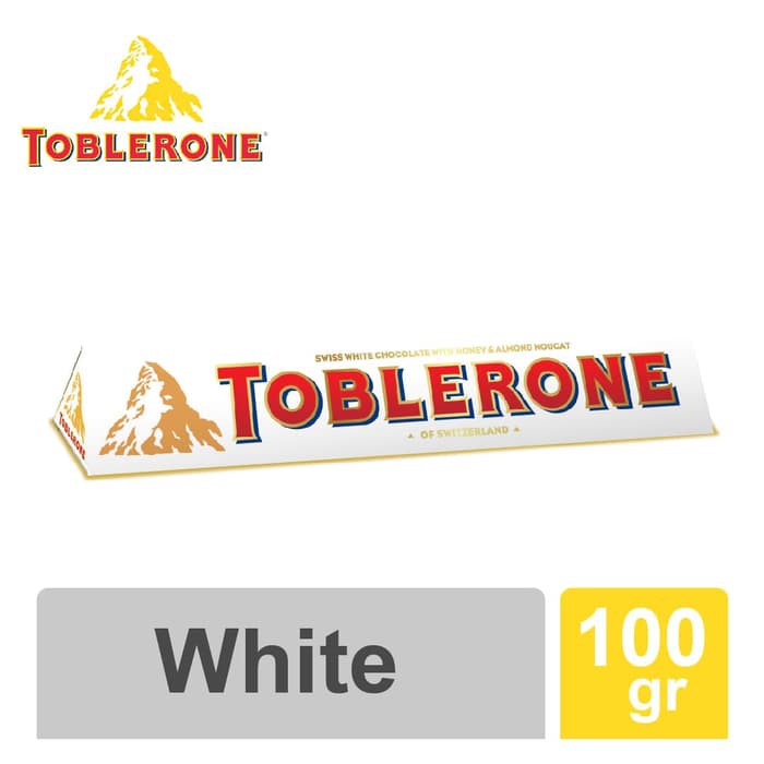 

Toblerone White Chocolate 100gr