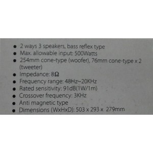 Murah Speaker BMB CS 450 R ( 10inch ) ORIGINAL