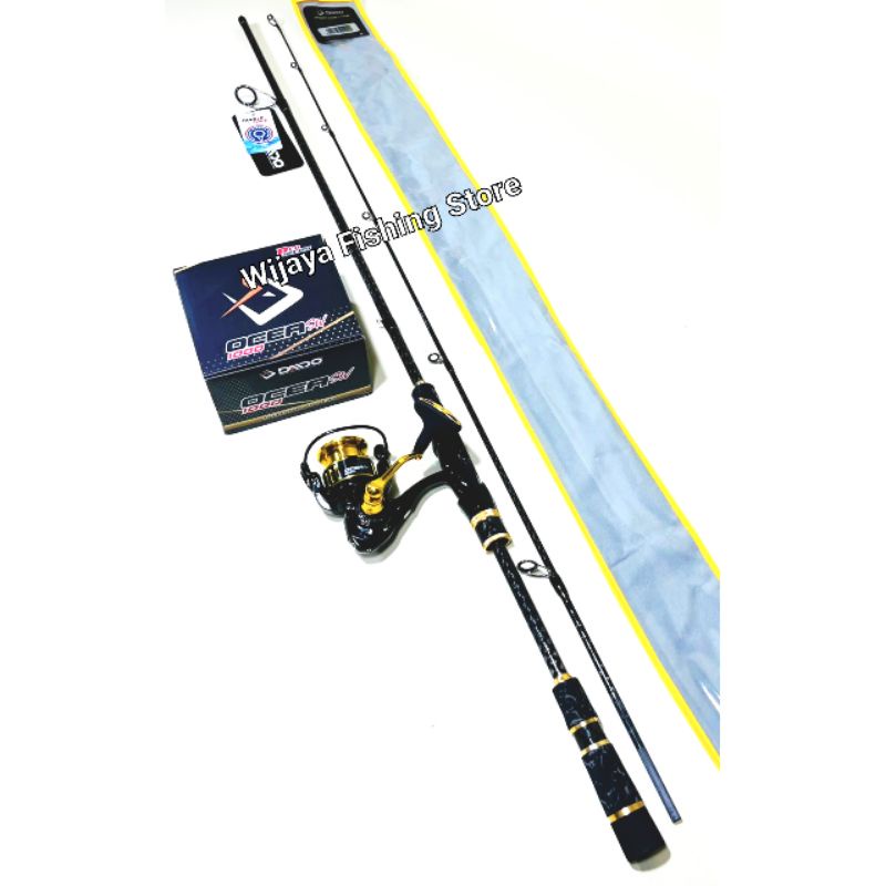 Set Joran Spinning Daido Predator 198 dan Reel Daido Ocea SW