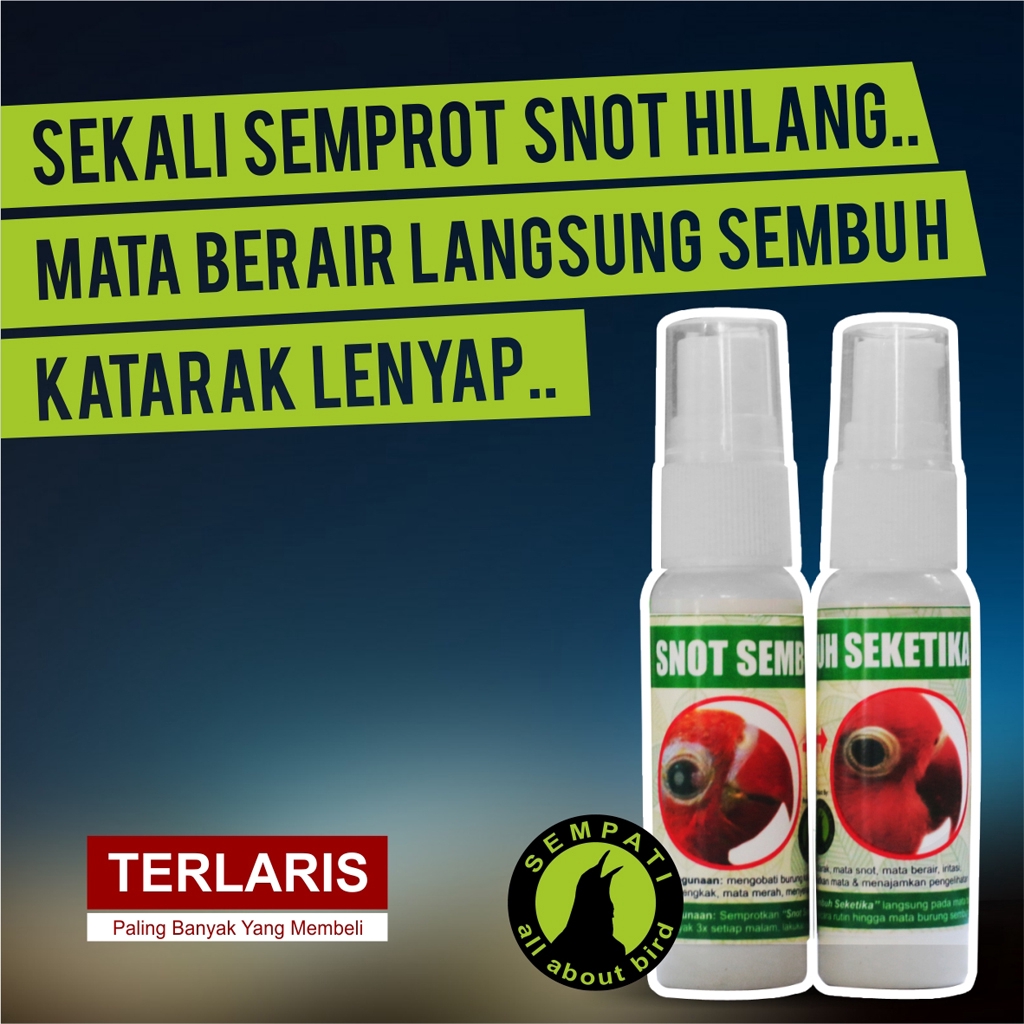 SNOT SEMBUH SEKETIKA MEREK SEMPATI OBAT  SAKIT  MATA  KATARAK 