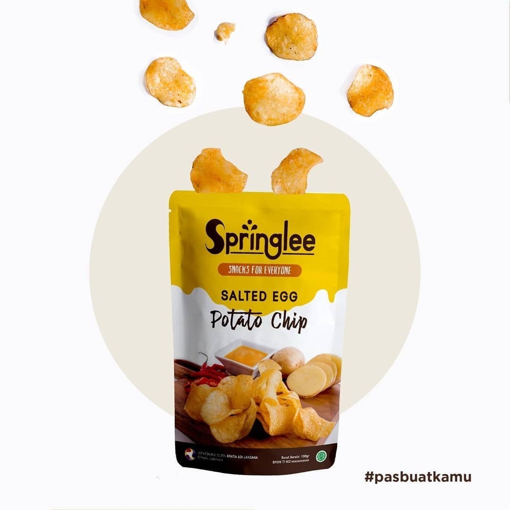 

Springlee Salted Egg Potato Chips