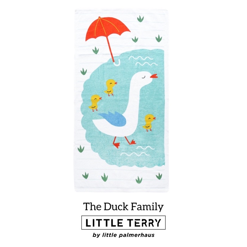 Little Palmerhaus - LITTLE TERRY TOWEL (Handuk Bayi)-The duck family
