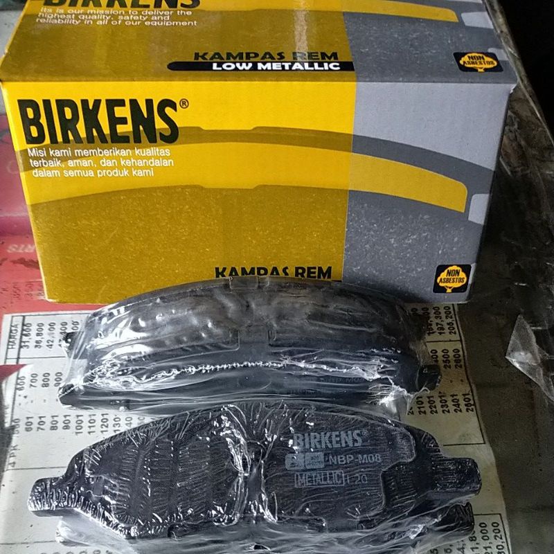 Kampas rem depan NEW GRAND LIVINA