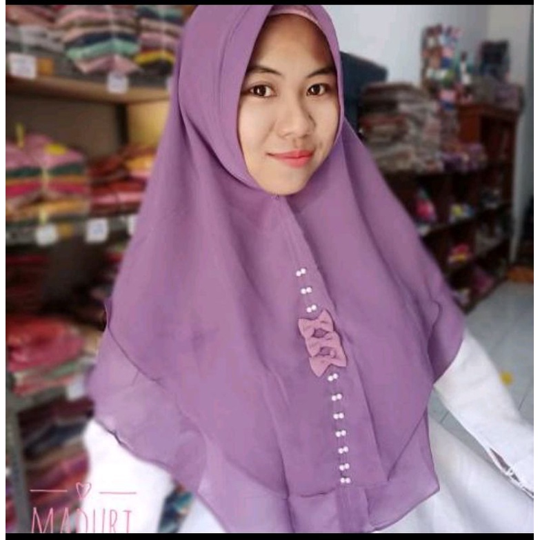 [CUCI GUDANG 04]••CERUTY STANDART••hijab instan ceruty••jilbab instan payet-3