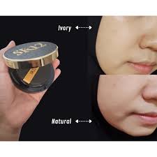 Serum Cushion Refill Perfect Cushion Ivory Natural Dewy Finish Bedak Cushion Waterproof Menutupi Pori-Pori Full Coverage