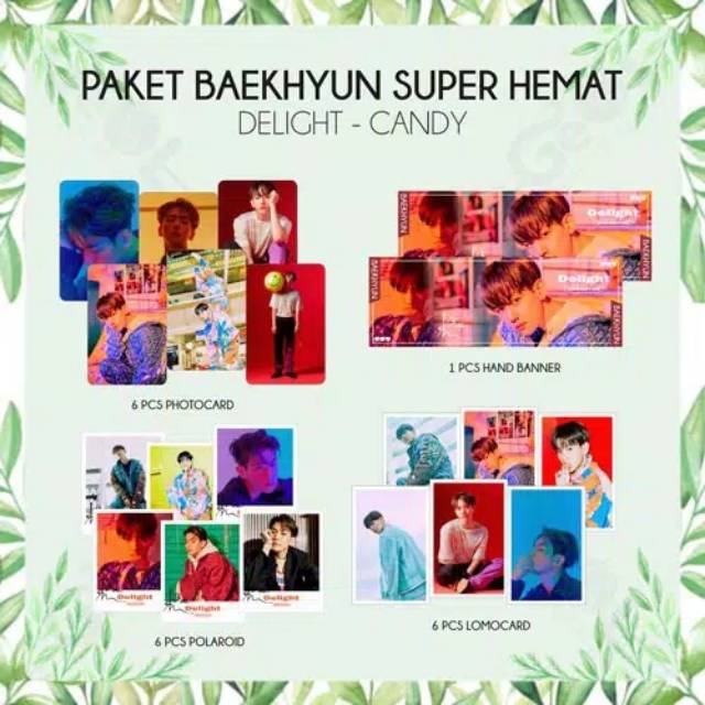 

PAKET HEMAT BAEKHYUN - CANDY