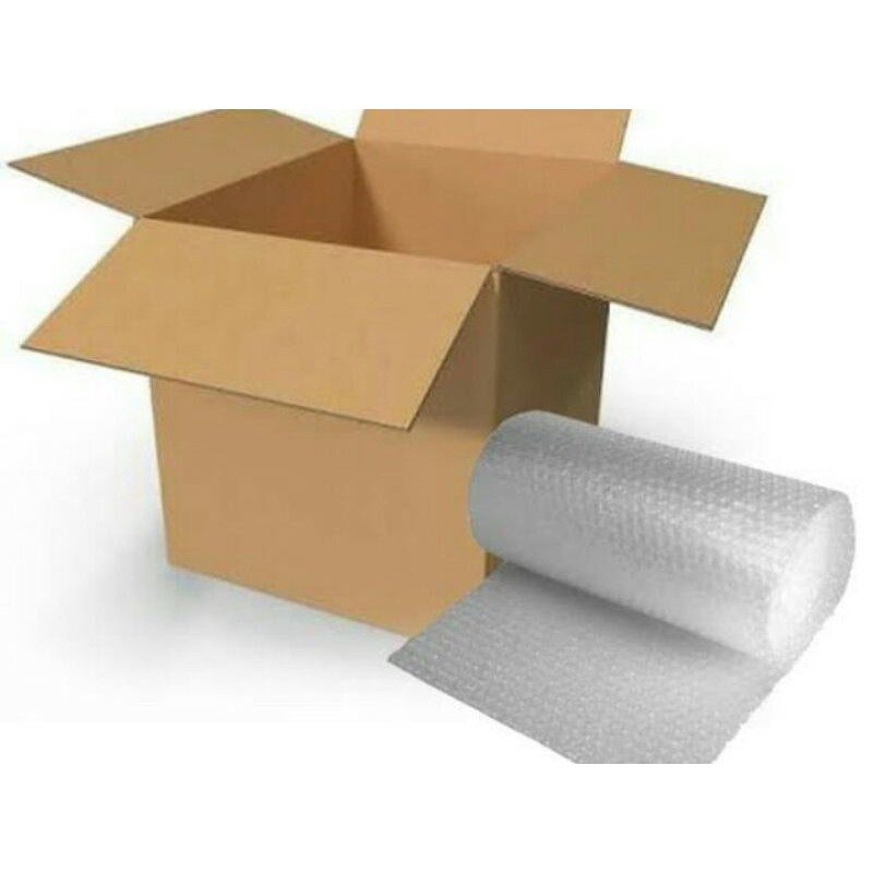

KARDUS + BUBBLE WRAP