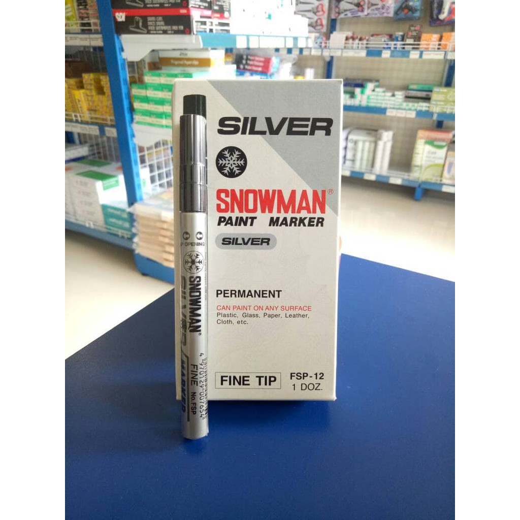 

Ready Spidol Paint Marker Silver kecil