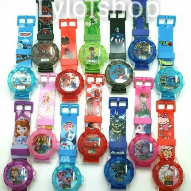 Jam Tangan Anak Anak Laser Led